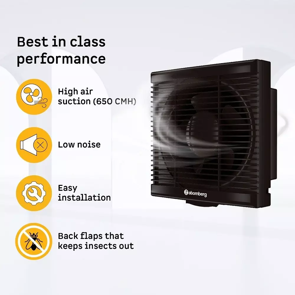 Atomberg Efficio Gloss Brown 200 mm Exhaust Fan