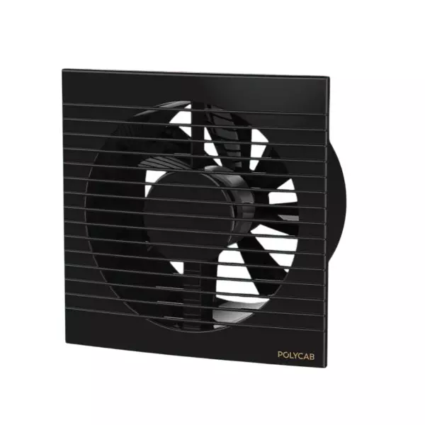 Polycab Exhaust Fan Freshner Axial 150 mm Sweep Size Black