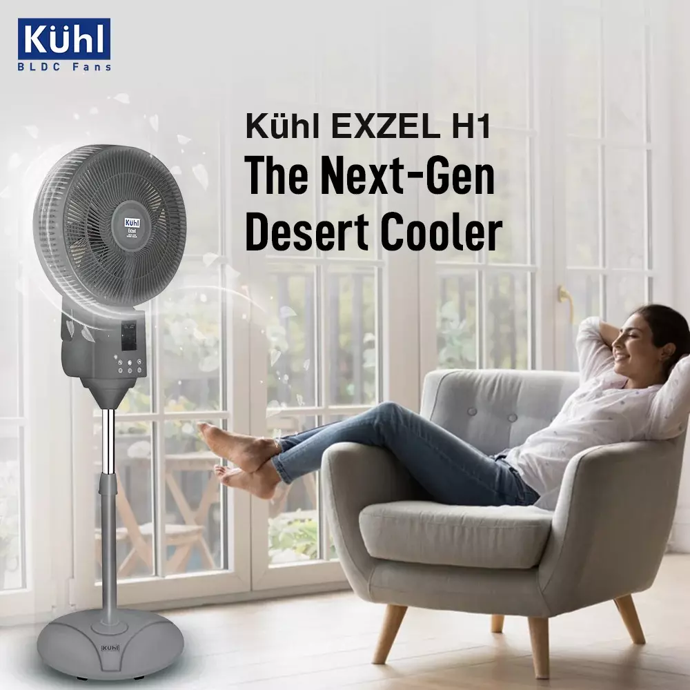 kuhl-exzel-h1-pedestal-fan-with-mist-humidifier-400-mm-sweep-size-and-1200-rpm-speed-in-grey-color