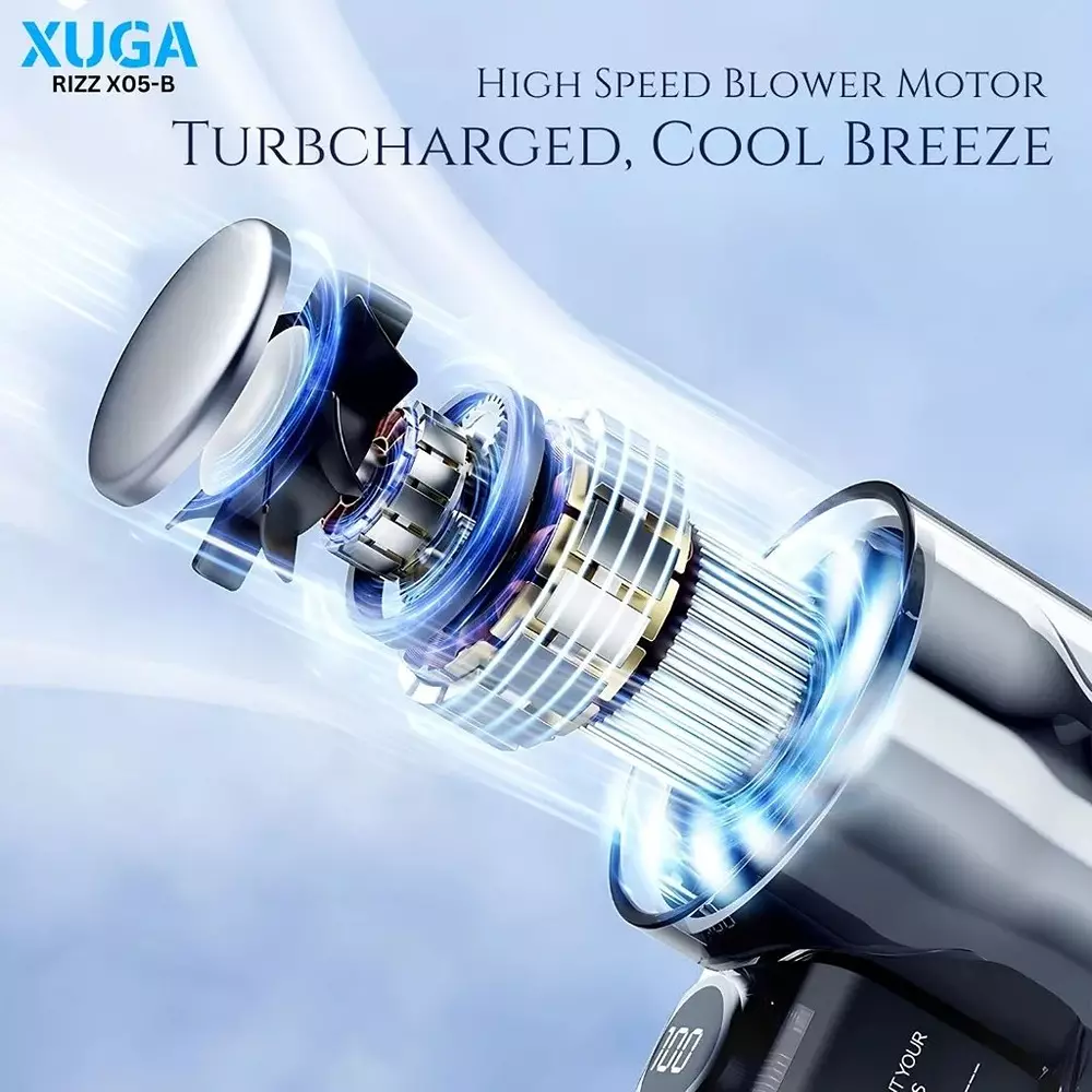 xuga-handheld-air-cooling-fan-6000-mah-battery-capacity-37-w-power-6-blades-rizz-x05-b