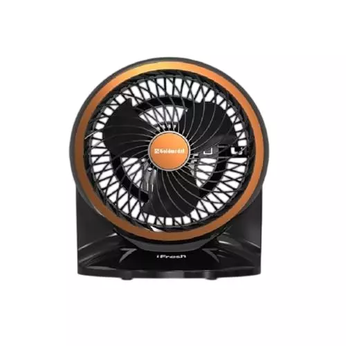 Goldmedal I-Fresh Personal Fan Black 230 mm, PCS650409DMNBK