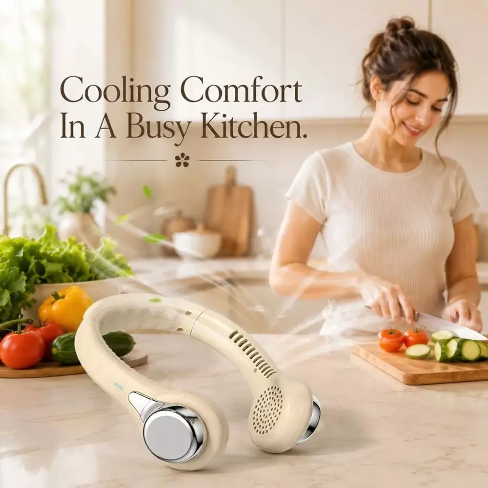 xuga-portable-neck-fan-800-mah-battery-capacity-brushless-motor-5-v-battery-voltage-beige-color-drip-b