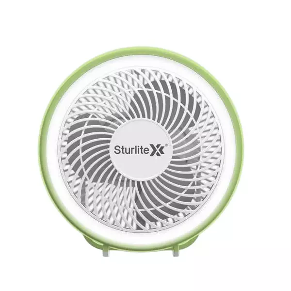 Sturlite AERO Portable Fan Upto 6 Hours Backup with 1800 li-Ion mAh Battery, LG-0257-5V