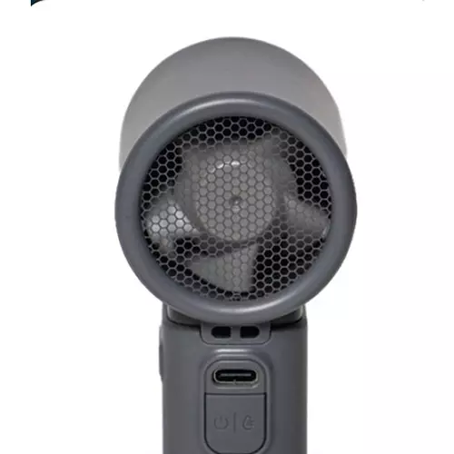 Kenko Homu MISTER Hand Fan 5 W Power Button Control 5000 mAh Battery Capacity Grey BLDC Motor, KH-04G