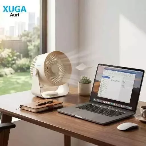 xuga-rechargeable-air-cooling-fan-1200-mah-battery-capacity-5-w-power-auri-akma