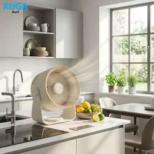 xuga-rechargeable-air-cooling-fan-1200-mah-battery-capacity-5-w-power-auri-akma