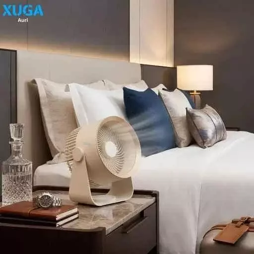 xuga-rechargeable-air-cooling-fan-1200-mah-battery-capacity-5-w-power-auri-akma