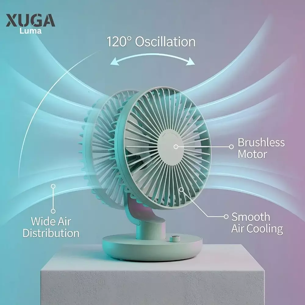 xuga-air-cooling-fan-2200-mah-battery-capacity-5-w-power-3-blades-3-speed-luma-akma