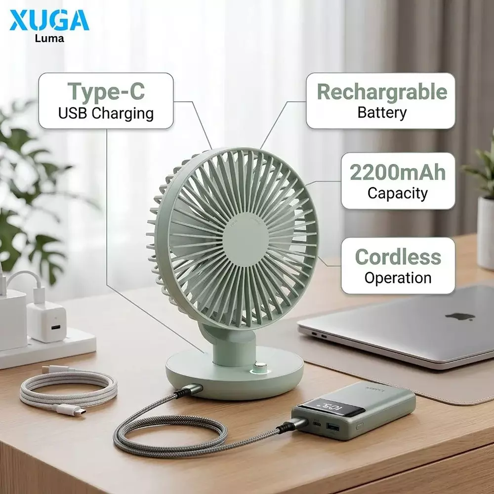 xuga-air-cooling-fan-2200-mah-battery-capacity-5-w-power-3-blades-3-speed-luma-akma