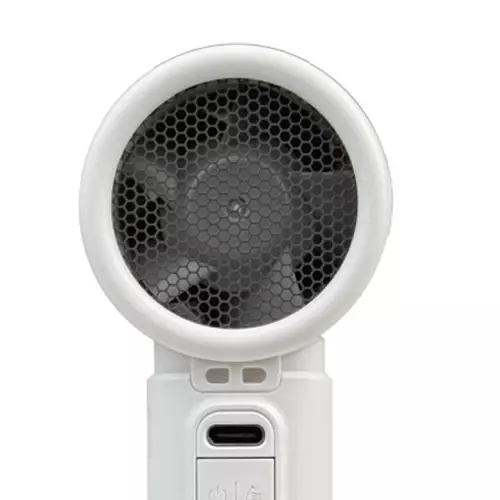 Kenko Homu MISTER Hand Fan 5 W Power Button Control 5000 mAh Battery Capacity White BLDC Motor, KH-04W