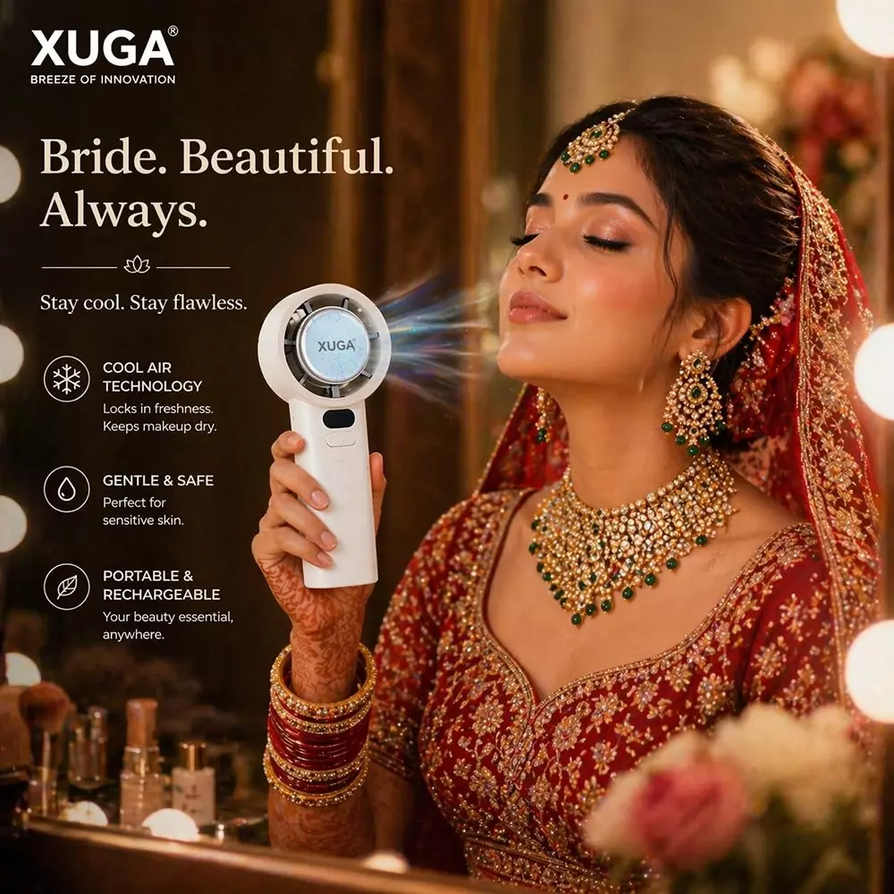 xuga-handheld-air-cooling-fan-5600-mah-battery-capacity-9-w-power-off-white-color-bae