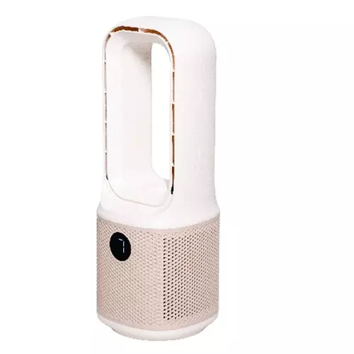 Kenko Homu YUGEN Bladeless Table Fan 10 W Power Button Control 5000 mAh Battery Capacity Ivory White BLDC Motor, KH-12C