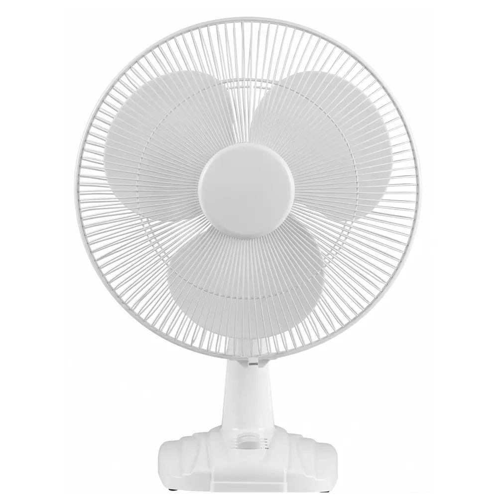 HPL Table Fan 16 Inch (N S) (40.64 cm) Size 400 mm Sweep Size 55 W Power White, Windrush T.Fan (HPLTFWRUNSWH16)