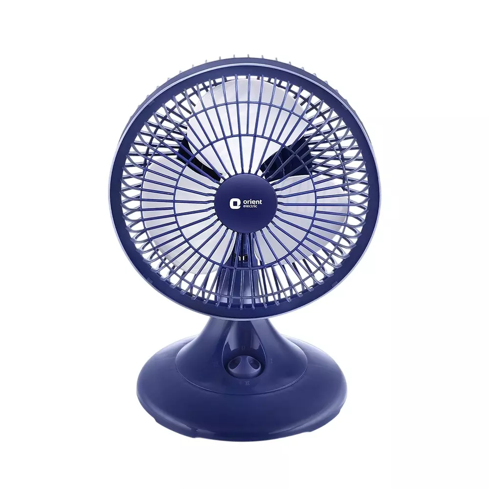 Orient Zippy Pro Table Fan Blue 225 mm 50 W 3 Blades 2500 RPM