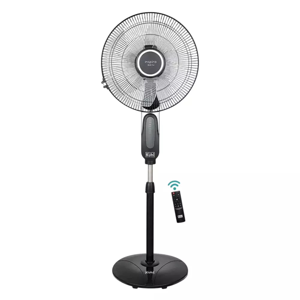 Kuhl BLDC Pedestal Fan with Remote Touch Screen Control Panel with Digital Display 16 inch (400 mm) Sweep Size