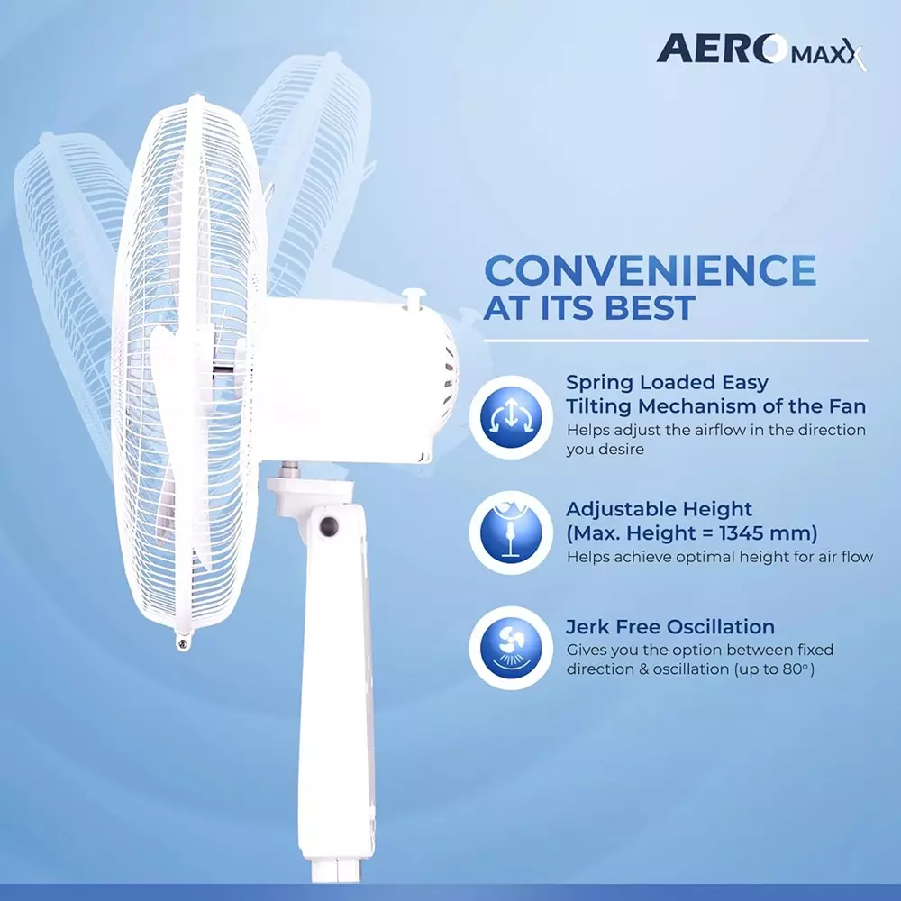 ivas-aeromaxx-3-blades-pedestal-fan-115-w-power-consumption-400-mm-sweep-size-corded-electric-white-for-room-home-use
