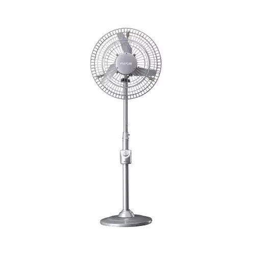 Polycab Pedestal Air Circulator Superb 600 mm Silver Grey