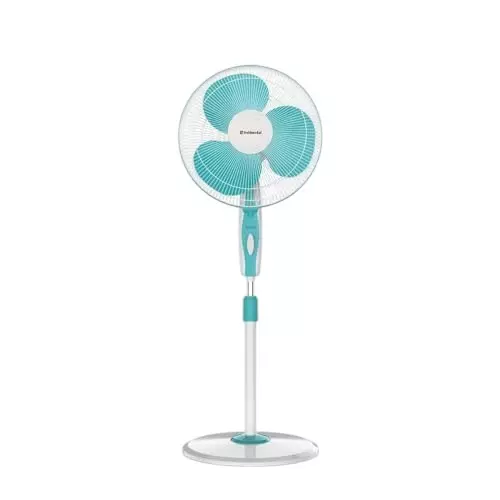 Goldmedal Dyno Pedestal Fan Turquoise White 400 mm, PFS400716DMTWH