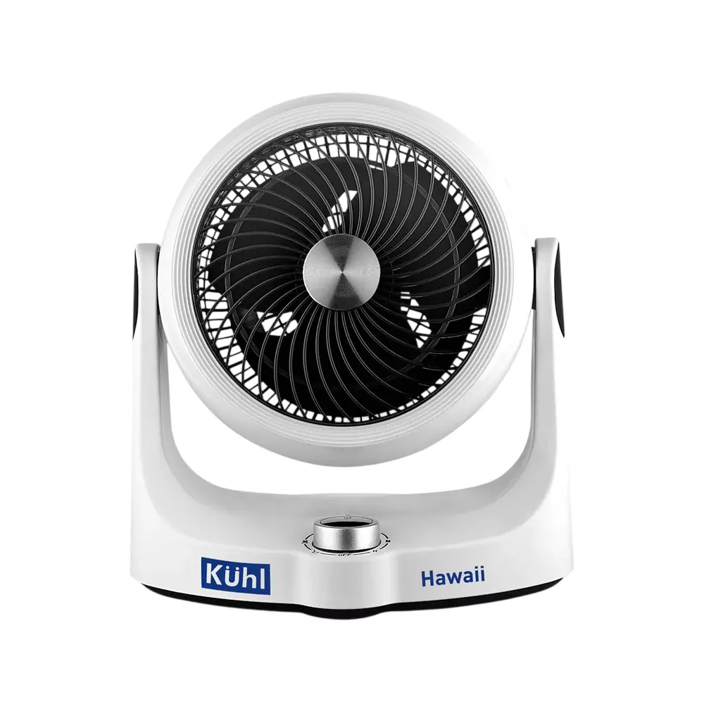 Kuhl Hawaii Desktop Swing Fan 3 Speed Control Knob 165 mm Sweep Size
