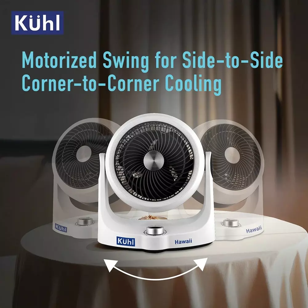 kuhl-hawaii-desktop-swing-fan-3-speed-control-knob-165-mm-35-w
