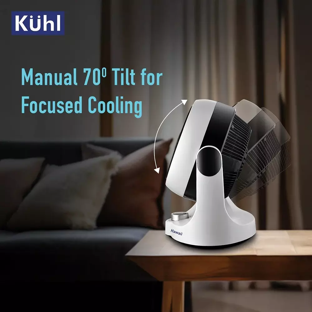 kuhl-hawaii-desktop-swing-fan-3-speed-control-knob-165-mm-35-w