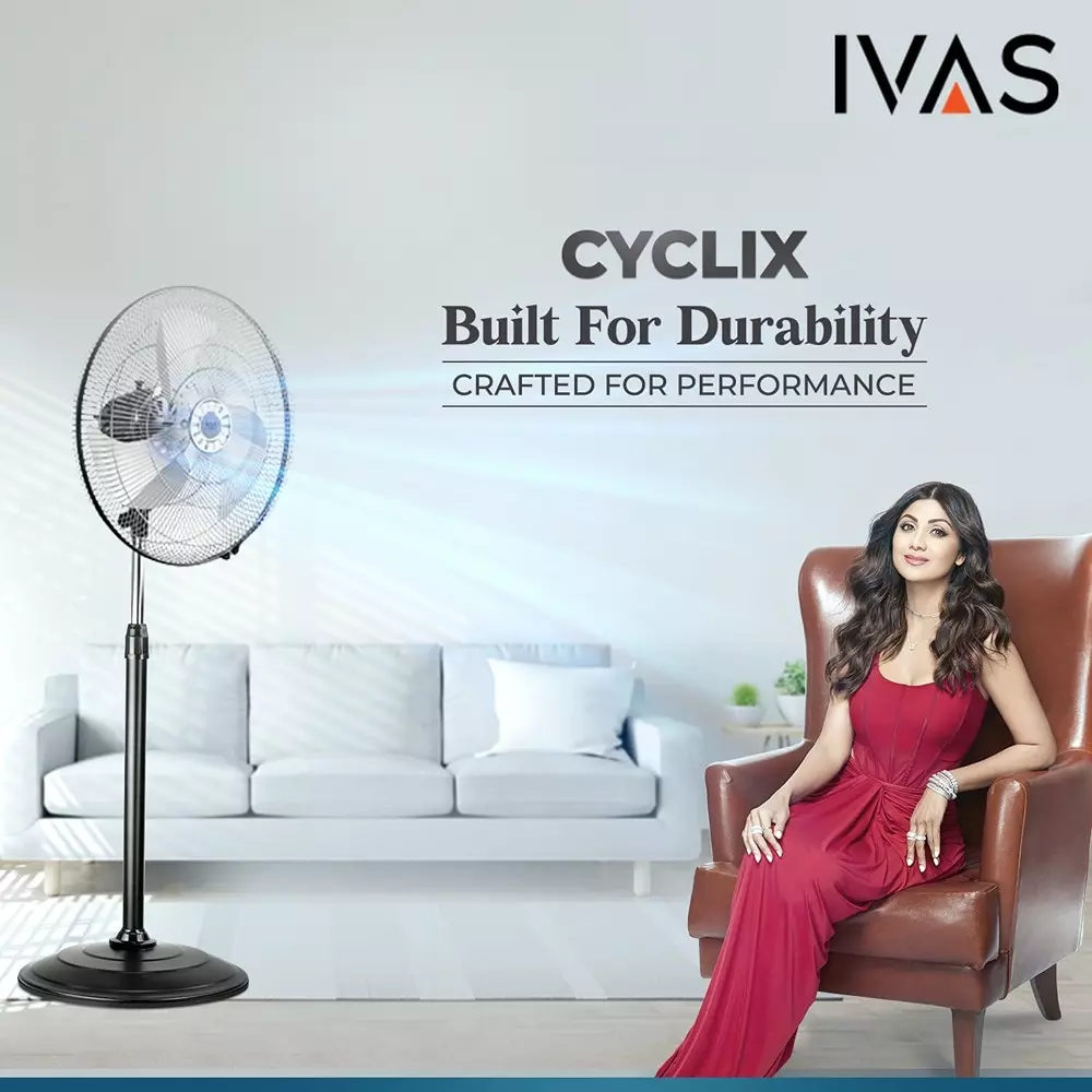 ivas-cyclix-3-blades-pedestal-fan-90-w-power-consumption-450-mm-sweep-size-corded-electric-black-for-room-home-use