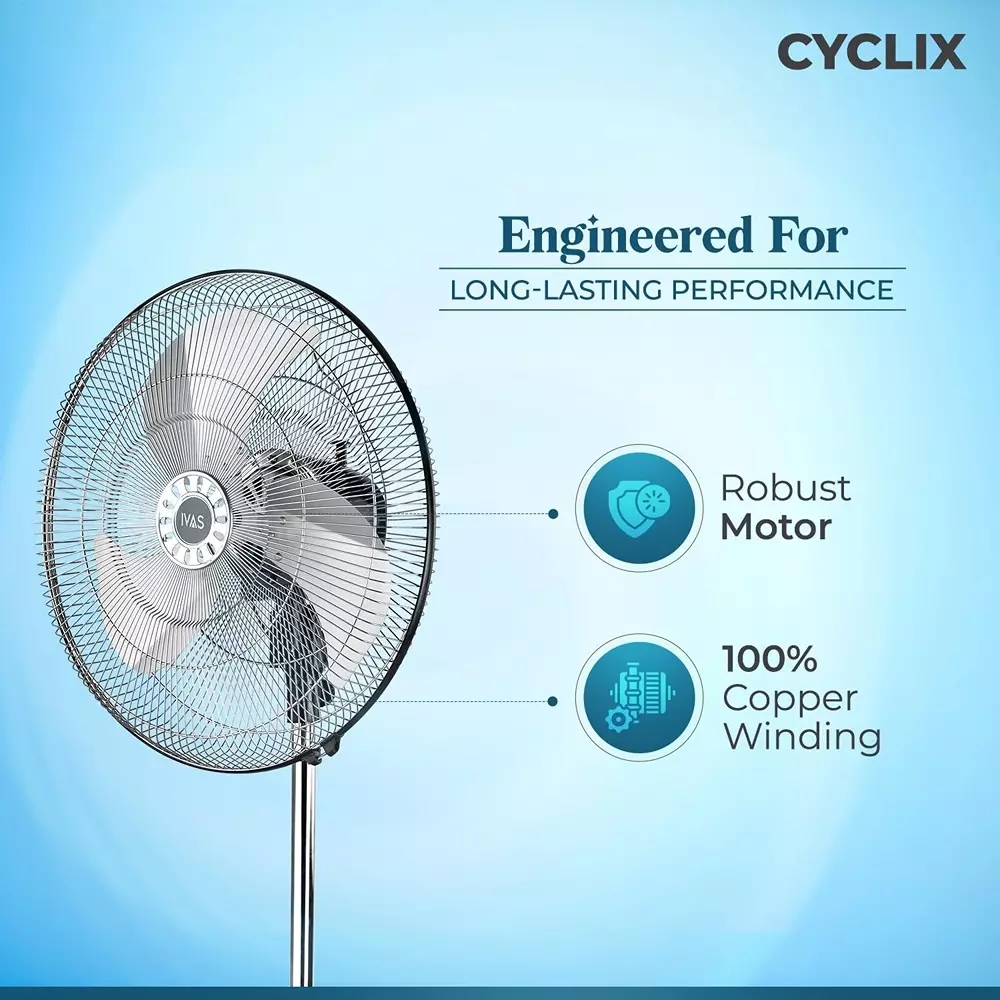 ivas-cyclix-3-blades-pedestal-fan-90-w-power-consumption-450-mm-sweep-size-corded-electric-black-for-room-home-use