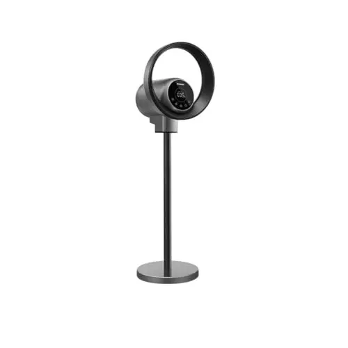 Goldmedal Oxyrich Air Purifying Bladeless Tower Fan Metallic Grey 48 W, LFP801000DMBKG