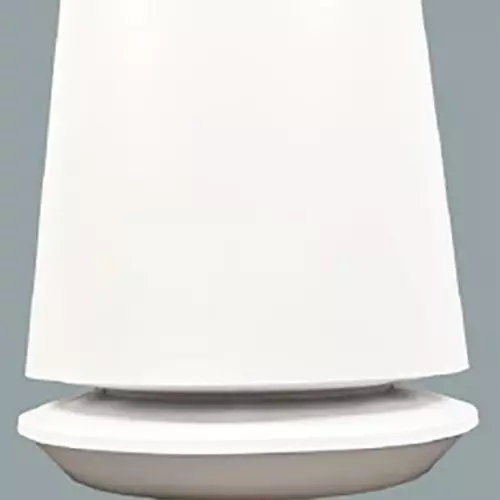 Kenko Homu KIYORA Bladeless Standing Fan 35 W Power Wireless Control & Touch Panel 5 m/s Wind Speed Ivory White BLDC Motor, KH-065W