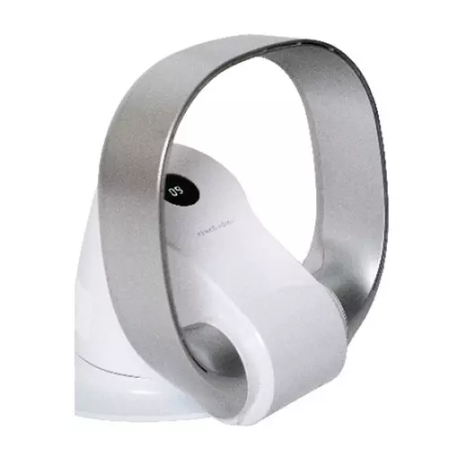 Kenko Homu KANSO Bladeless Table - Wall Fan 35 W Power Digital Screen Display 3 m/s Wind Speed Ivory White BLDC Motor, KH-310W