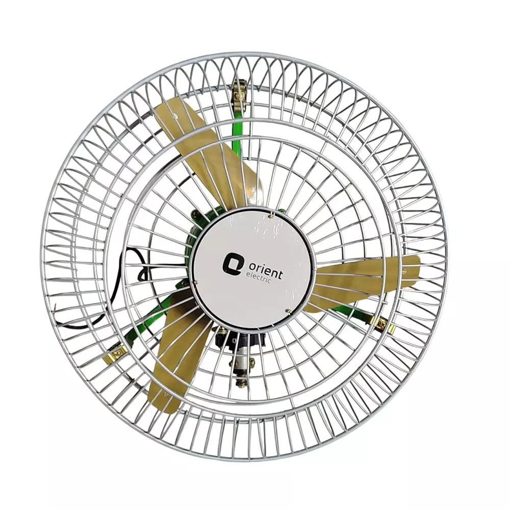 Orient Industrial Heavy Duty Thunderstorm Pro Air Circulator Green 450 mm Wall Fan