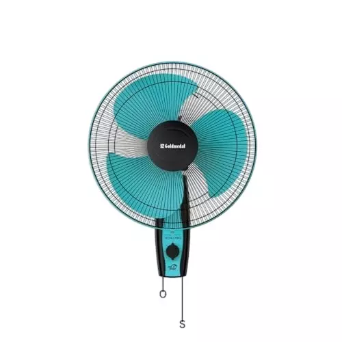 Goldmedal Dyno Pro Wall Fan Turquoise Black 400 mm, WFS250416DMTBA
