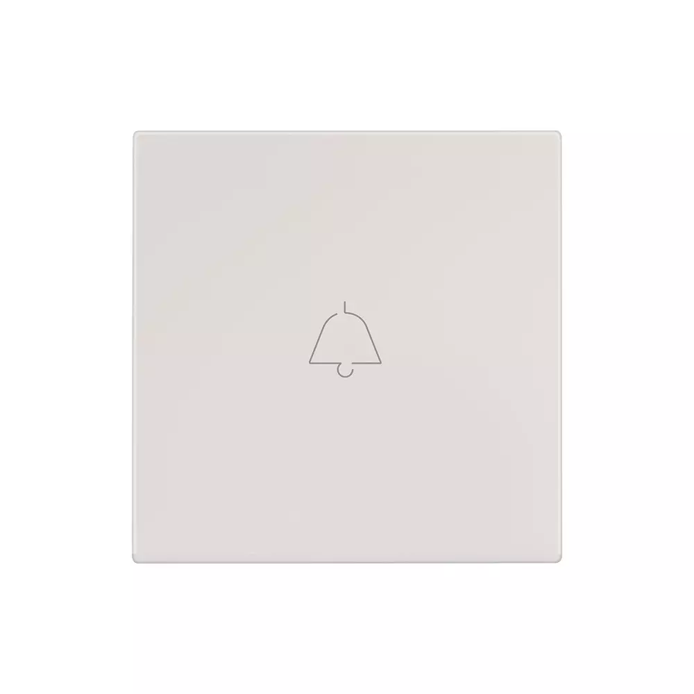 Legrand Bell Push Myrius Classic White 6 Amp 2 Module 1 Way, 6792 22