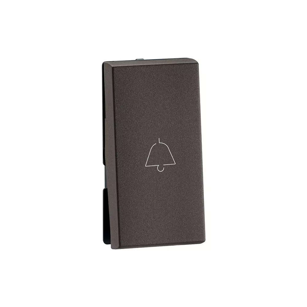 Legrand Bell Push Myrius Charcoal Grey 6 Amp 1 Module 1 Way, 6794 20