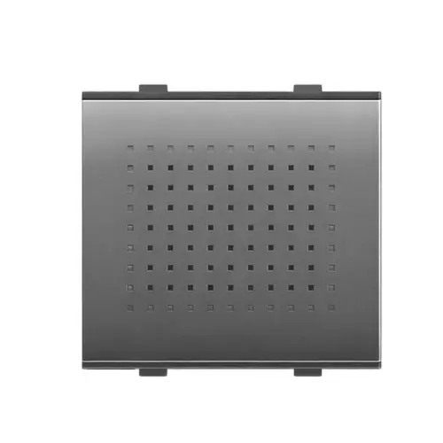 Goldmedal Nixon Electronic Bell 240 V 2 Module Titanium Grey Plastic for Commecial and Industrial Use, 102539