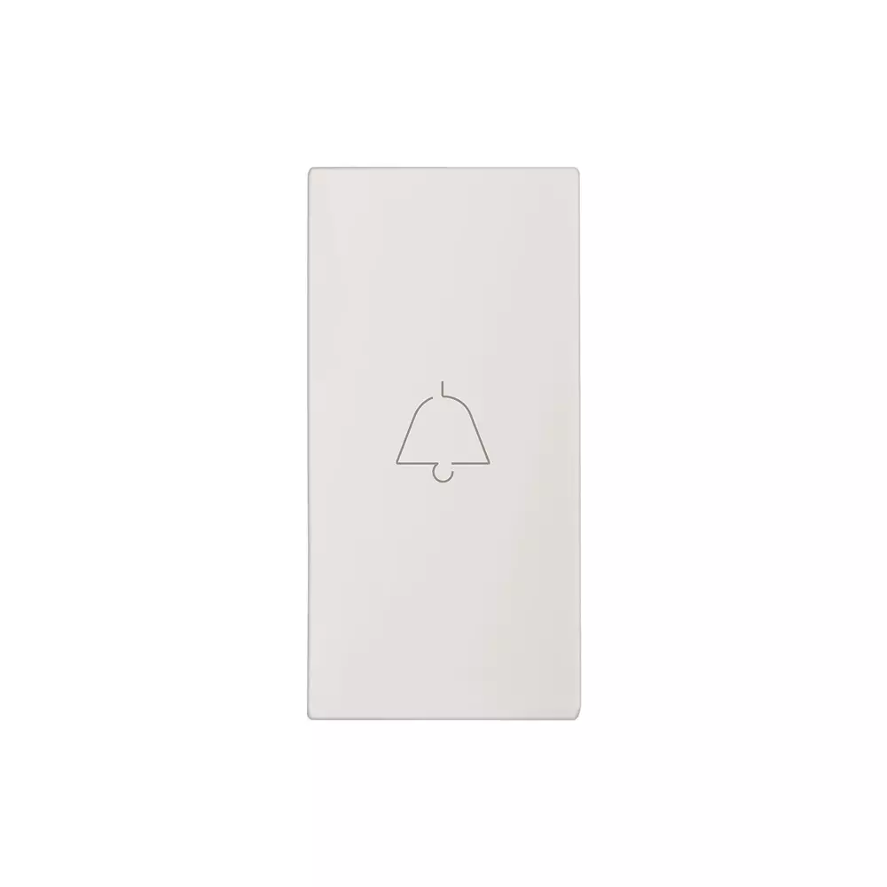 Legrand Bell Push Myrius Classic White 6 Amp 1 Module 1 Way, 6792 20