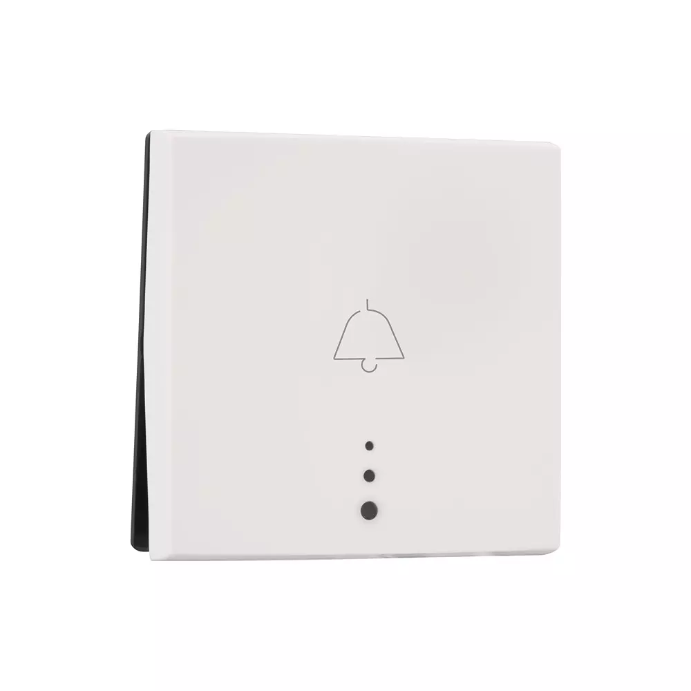 Legrand Bell Push with Indicator Myrius Classic White 6 Amp 2 Module 1 Way, 6792 23