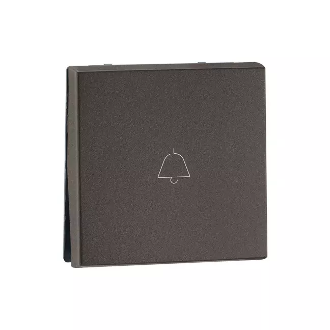 Legrand Bell Push Myrius Charcoal Grey 6 Amp 2 Module 1 Way, 6794 22