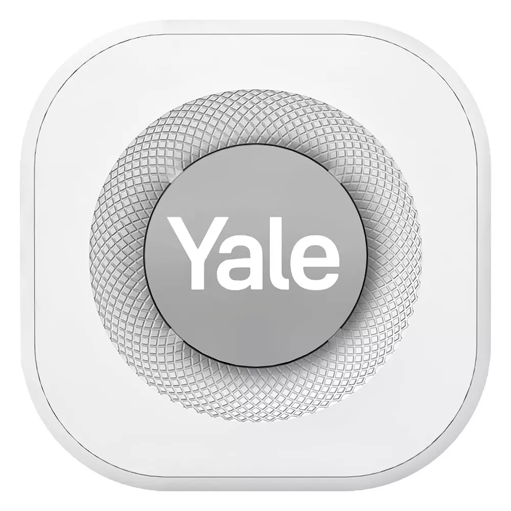 YALE Smart Doorbell & Chime 2 W Speaker Power 7 Different Sound White