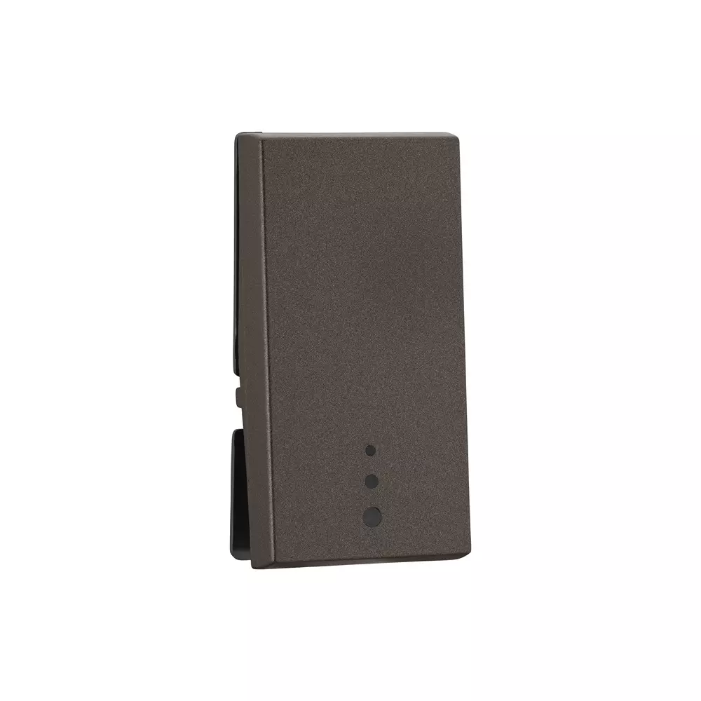 Legrand Push Button with Indicator Myrius Charcoal Grey 6 Amp 1 Module 1 Way, 6794 19