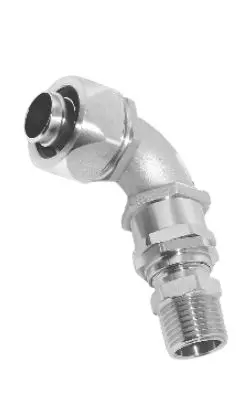 Controlwell NPT 19.05 mm (3/4 Inch) stainless steel 90 Elbow Conduit Gland EBLN2NX