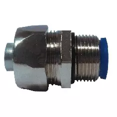 Controlwell M 16x1.5 Metric Thread Nickel Plated Brass Conduit Fitting BBFM-02