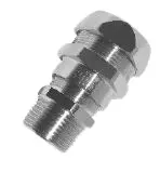 Controlwell NPT 1 1/4 Inch Nickel Plated Brass Straight Conduit Gland EBLS4NB