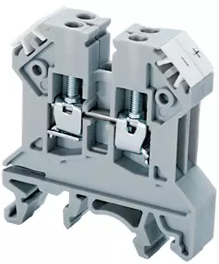Connectwell CTT2.5UE 10 Amp Grey E Type Thermocouple Terminal Block (Pack of 50 Pcs)