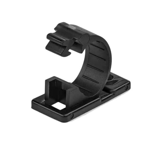 StarTech.com Cable Management Clip Black Nylon 1.7 cm Length, CBMCC2