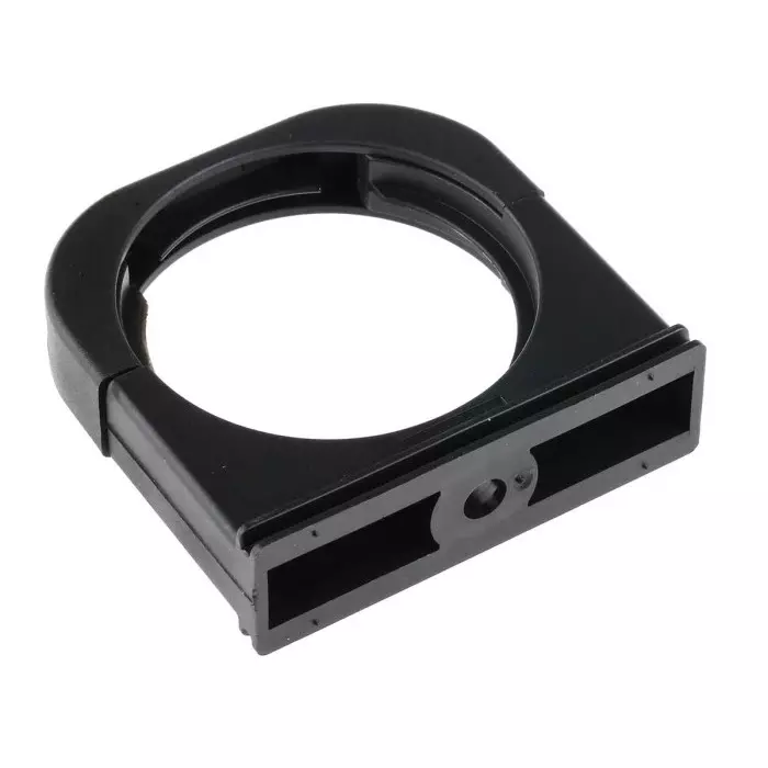 PMA Black Nylon Mount Clip 50 mm Max. Bundle, BFH-48-0 (Pack of 4)