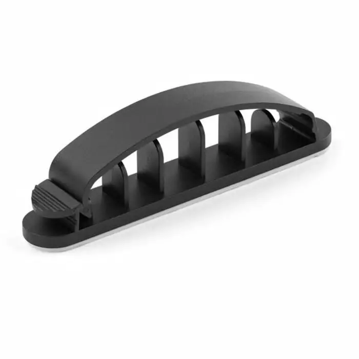StarTech.com Cable Management Clip Black Nylon 14.9 mm Max. Bundle, CDM6SCC