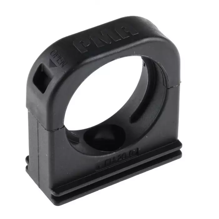 PMA Cable Clip Nylon 66 Black, BFH-29-0 (Pack of 4)