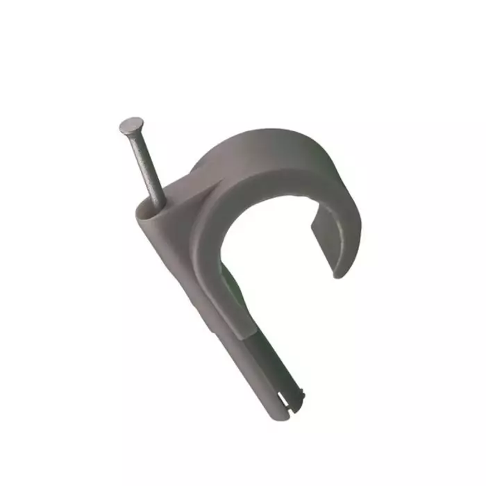 Nelco Grey Polyethylene Cable Clip 15 mm mAx. Bundle, PCN 11/15 GR (Pack of 100)