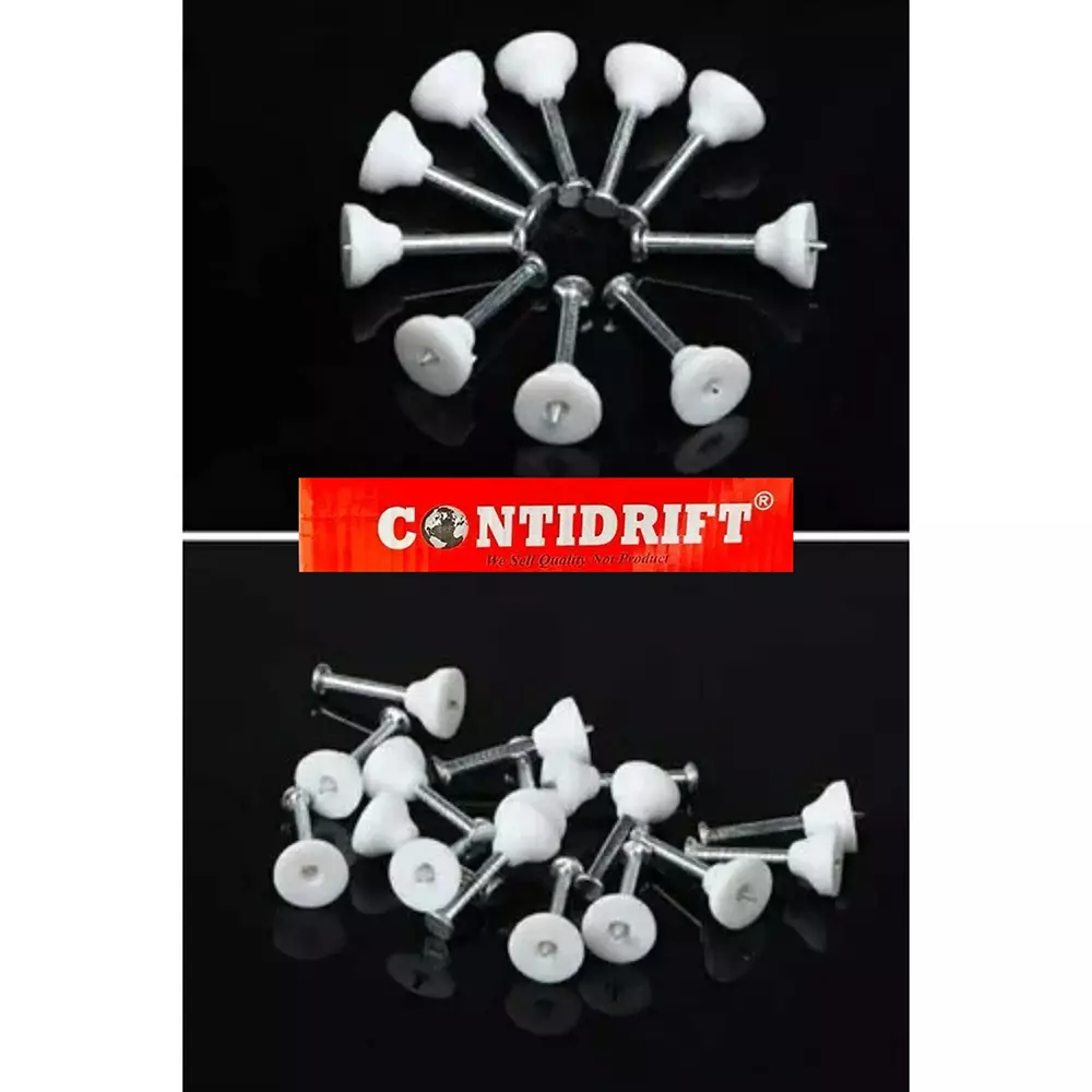 Contidrift Casing Clip Standard Size PVC and Iron (Pack of 100)